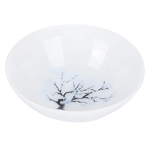 Verfärbte Schüssel in Aquarell, Japanische Ändern Teetasse Magic Sakura Sake Cup Farbwechsel mit kaltem heißem Wasser Siehe Pfirsich Kirschblüten Blühen magisch Sakura Blossom Tea Bowl Sakura Cup von Joyzan