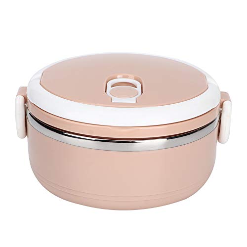 Lunchbox, Behälter für die Zubereitung von Mahlzeiten Lebensmittelbehälter mit Deckel Tragbare Edelstahl Isolierbox Heimgebrauch Küche Versiegelte Thermo Lunchbox Stapelbare Lebensmittel Einlagig Lunchbox, Behälter für die Zubereitung von Mahlzeiten Lebensmittelbehälter mit Deckel Tragbare Edelstahl Isolierbox Heimgebrauch Küche Versiegelte Thermo Lunchbox Stapelbare Lebensmittel Einlagig von Joyzan