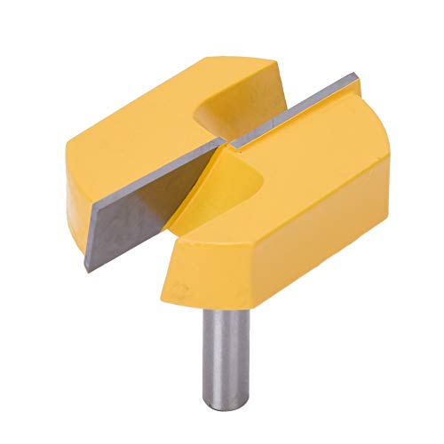 Oberflächenfräser, Planfräser 8mm Schaft Reinigung Fräser, Flächenhobelung Router Bits Spoilboard Oberfläche Schaftfräser Bit Abflachfräser Boden Holzbearbeitungswerkzeug Oberflächenbit Flächenfräser von Joyzan