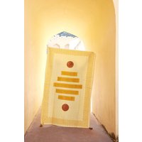 Handgedruckte Kantha Decke Boho Baumwoll Bettdecke von JpurArtistCollective