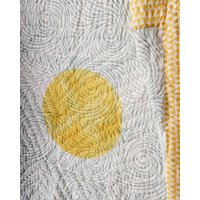 Handgemachter Twin Xl Baumwoll Quilt Van Gogh Sternennacht Block Print Kantha Decke Handgemachter Twin Xl Baumwoll Quilt Van Gogh Sternennacht Block Print Kantha Decke von JpurArtistCollective