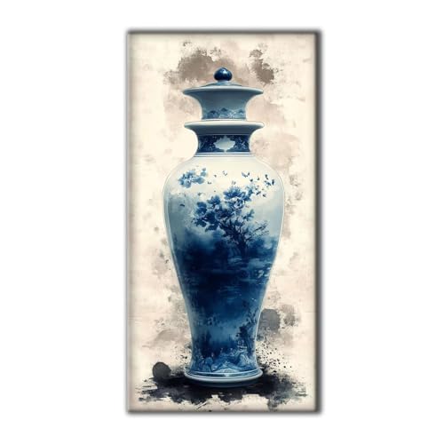Diamond Painting Erwachsene Groß Set 5D Diamond Painting Blau Vase 70 x 140 DIY Crystal Art Neuheiten Basteln Erwachsene Herbst Dekoration Kreativ Set für Home Wand Dekor, Geschenke für Frauen Z-753 Diamond Painting Erwachsene Groß Set 5D Diamond Painting Blau Vase 70 x 140 DIY Crystal Art Neuheiten Basteln Erwachsene Herbst Dekoration Kreativ Set für Home Wand Dekor, Geschenke für Frauen Z-753 von Jqynn