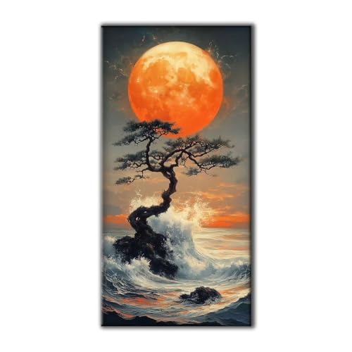 Diamond Painting Erwachsene Groß Set 5D Diamond Painting Meereswellen Bäume 70 x 140 DIY Crystal Art Neuheiten Basteln Erwachsene Herbst Dekoration Kreativ Set für Home Wand Dekor, Geschenke Z-761 Diamond Painting Erwachsene Groß Set 5D Diamond Painting Meereswellen Bäume 70 x 140 DIY Crystal Art Neuheiten Basteln Erwachsene Herbst Dekoration Kreativ Set für Home Wand Dekor, Geschenke Z-761 von Jqynn