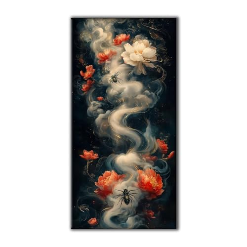 Diamond Painting Erwachsene Groß Set 5D Diamond Painting Spinne Blumen 40 x 80 DIY Crystal Art Neuheiten Basteln Erwachsene Herbst Dekoration Kreativ Set Home Wand Dekor, Geschenke für Frauen Z-289 Diamond Painting Erwachsene Groß Set 5D Diamond Painting Spinne Blumen 40 x 80 DIY Crystal Art Neuheiten Basteln Erwachsene Herbst Dekoration Kreativ Set Home Wand Dekor, Geschenke für Frauen Z-289 von Jqynn