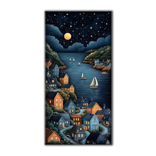 Diamond Painting Erwachsene Groß Set 5D Diamond Painting Stadt Nachtansicht 60 x 120 DIY Crystal Art Neuheiten Basteln Erwachsene Herbst Dekoration Kreativ Set für Home Wand Dekor, Geschenke Z-773 Diamond Painting Erwachsene Groß Set 5D Diamond Painting Stadt Nachtansicht 60 x 120 DIY Crystal Art Neuheiten Basteln Erwachsene Herbst Dekoration Kreativ Set für Home Wand Dekor, Geschenke Z-773 von Jqynn