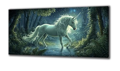 Diamond Painting Erwachsene und Kinder, Diamant Painting Bilder Wald Einhorn 5D Kreativ Set für Erwachsene DIY Crystal Art Neuheiten Diamond Painting Set Deko Wohnzimmer, Geschenke 70 x 140 Z-758 Diamond Painting Erwachsene und Kinder, Diamant Painting Bilder Wald Einhorn 5D Kreativ Set für Erwachsene DIY Crystal Art Neuheiten Diamond Painting Set Deko Wohnzimmer, Geschenke 70 x 140 Z-758 von Jqynn