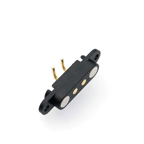 1Sets Magnetisches USB-Ladekabel Männlich Weiblich Stecker Power Lösung 2 Pin Magnete Kontakt Pad PCB Solder2,8 MM Pitch(Elbow needle) von JrEam