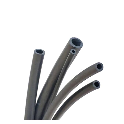 JrEam Fluorkautschukschlauch, Viton-Schlauch, FPM-Rohr, säure- und hitzebeständig, ölbeständig, Fluorkautschukschlauch, Innendurchmesser 2–12 mm(8x12mm) von JrEam