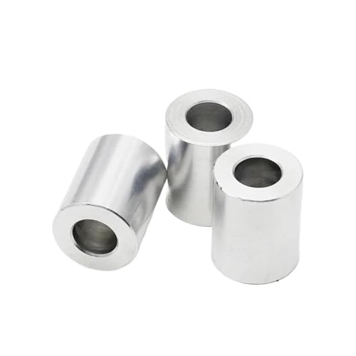 M2 M3 M4 M5 M6 M8 Aluminiumlegierung-Unterlegscheibe CNC-Hülsenbuchsendichtung Abstandshalter ohne Gewinde for RC-Modellteile(D10xM5 (10pcs),L 14mm) von JrEam