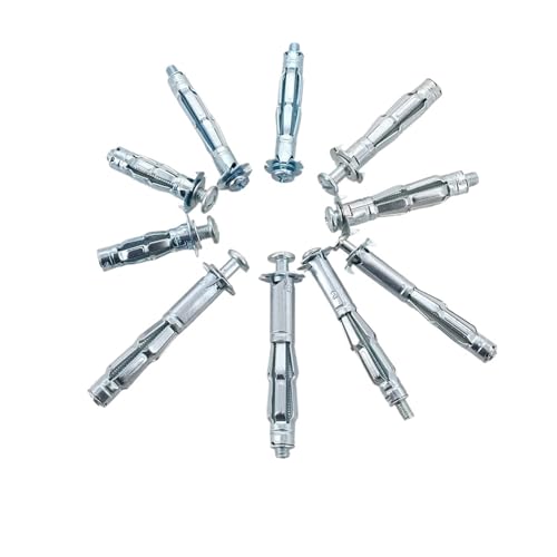 M4 M5 M6 M8 Hohlwandanker Gipskartonplatten-Expansionsschraube(M4x38 (20pcs)) von JrEam
