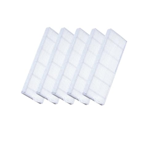 for RX10 RX9 RX5 RX3 Roboter Staubsauger Roller Main Seite Pinsel Hepa-Filter Mopp Ersatz Ersatzteile Zubehör (Color : 5 Filters) von JrEam