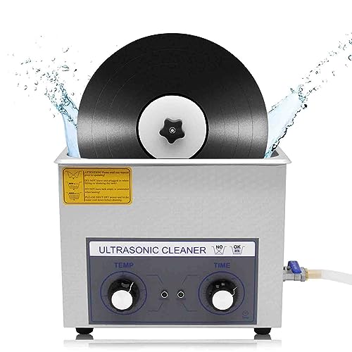 Jrcfnss 6L Ultraschall-Schallplattenreiniger, 200W beheiztes Schallplatten-Reinigungssystem, automatisch rotierende doppelseitige LP-Reinigung, 0~30-Minuten-Timing für 7-Zoll-/12-Zoll-Schallplatten Jrcfnss 6L Ultraschall-Schallplattenreiniger, 200W beheiztes Schallplatten-Reinigungssystem, automatisch rotierende doppelseitige LP-Reinigung, 0~30-Minuten-Timing für 7-Zoll-/12-Zoll-Schallplatten von Jrcfnss