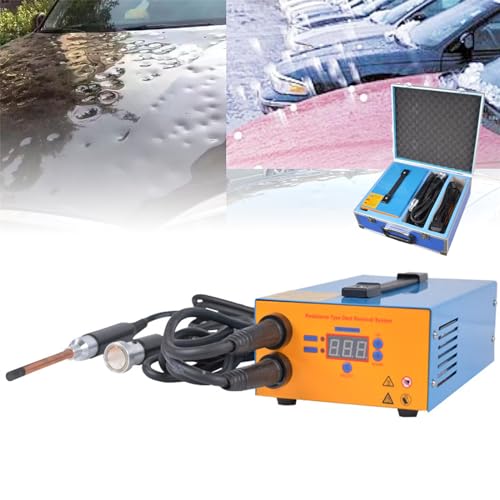 Jrcfnss Kit zur lackierfreien Dellenentfernung für Autos, Werkzeuge zur Entfernung von Autokarosseriereparaturen, sowohl Aluminium- als auch Stahlplatten-resistente Ausrüstung zur Entfernung Jrcfnss Kit zur lackierfreien Dellenentfernung für Autos, Werkzeuge zur Entfernung von Autokarosseriereparaturen, sowohl Aluminium- als auch Stahlplatten-resistente Ausrüstung zur Entfernung von Jrcfnss