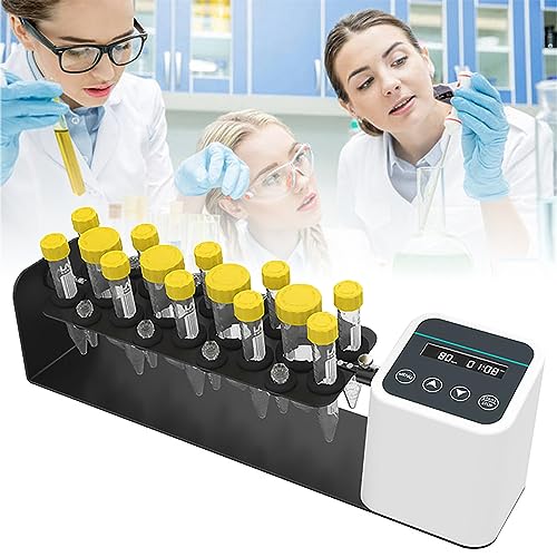 Jrcfnss Laborschüttler, rotierender Labormischer mit Zeitsteuerung, einstellbare Geschwindigkeit 20–80 U/min, Laborausrüstung für 10/15 ml Zentrifugenröhrchen, Blutentnahmeröhrchen-Probenmischen Jrcfnss Laborschüttler, rotierender Labormischer mit Zeitsteuerung, einstellbare Geschwindigkeit 20–80 U/min, Laborausrüstung für 10/15 ml Zentrifugenröhrchen, Blutentnahmeröhrchen-Probenmischen von Jrcfnss