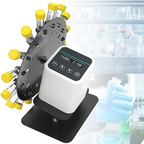 Jrcfnss Rotierender Mixer-Shaker, 20–80 U/min Labor-Orbital-Rotator-Oszillator, LCD-Anzeige für Geschwindigkeit und Zeit, weit verbreitet in medizinischen Experimenten, Schulen Jrcfnss Rotierender Mixer-Shaker, 20–80 U/min Labor-Orbital-Rotator-Oszillator, LCD-Anzeige für Geschwindigkeit und Zeit, weit verbreitet in medizinischen Experimenten, Schulen von Jrcfnss