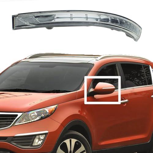 Jrfeng Auto Seitenansicht Rückspiegel Signal Licht Für KIA Sportage 2011 2012 2013 2014 2015, Außenspiegel Blinker Seitenblinker Blinker Auto Teile 87614-3W100 87624-3W100,Left Jrfeng Auto Seitenansicht Rückspiegel Signal Licht Für KIA Sportage 2011 2012 2013 2014 2015, Außenspiegel Blinker Seitenblinker Blinker Auto Teile 87614-3W100 87624-3W100,Left von Jrfeng