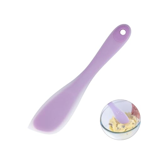 Hitzebeständiger Großer Silikon Spatel,BPA Free Silicone Turner Spatulas, Flexibler Nahtloser Teigschaber Kochlöffel,Spatula nonstick,Silicone Pfannenwender,Backen Kochen Silikon Küchenutensilien von Jrhncy