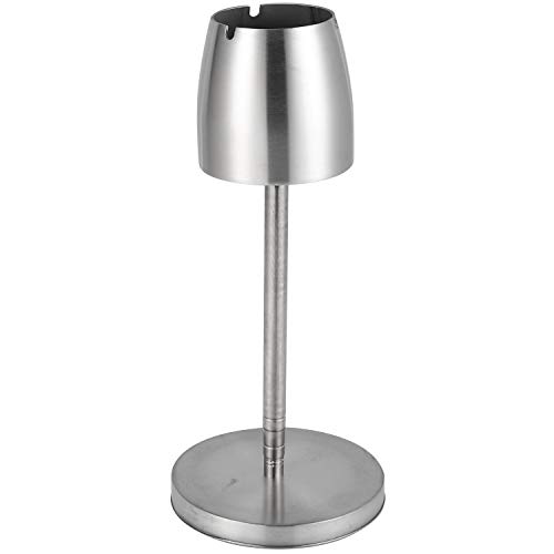 Jrifedptry Edelstahl Teleskop Aschen Becher Stand Aschen Becher Aschen Becher Tragbar Metall Groß Winddicht Aschen Becher Zubehör von Jrifedptry