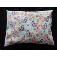 Meerjungfrau Bunter Kissenbezug/ Neugeborenen Kleinkind Standard Kinder Mädchen Kissenbezug Meerjungfrau Bunter Kissenbezug/ Neugeborenen Kleinkind Standard Kinder Mädchen Kissenbezug von JsCreations05