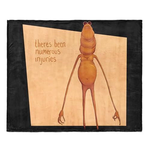 Jschlatt Marcus The Worm Funny Meme Throw Blanket, There's Been Numerous Injuries, Hello Robert, Where is Jimbo James, I'm Looking for Jimbo James Blanket for Women Men 150 x 130 cm Jschlatt Marcus The Worm Funny Meme Throw Blanket, There's Been Numerous Injuries, Hello Robert, Where is Jimbo James, I'm Looking for Jimbo James Blanket for Women Men 150 x 130 cm von Jschlatt