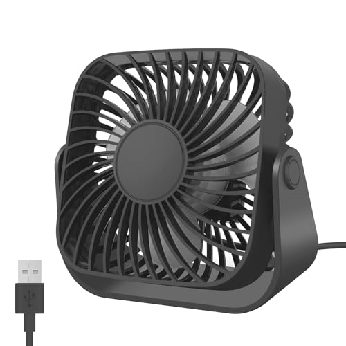 Jsdoin Ventilador USB, Ventilador de Escritorio Pequeño Ventilador de Escritorio Mini Ventilador Personal, 3 Velocidades Ventilador de Escritorio 360° Ajuste de Rotación para Oficina,Casa,Exterior Jsdoin Ventilador USB, Ventilador de Escritorio Pequeño Ventilador de Escritorio Mini Ventilador Personal, 3 Velocidades Ventilador de Escritorio 360° Ajuste de Rotación para Oficina,Casa,Exterior von Jsdoin