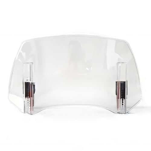 JsjjQf Motorrad Windabweiser für B-MW R1250 GS ADV R 1250 GS R 1250GS HP,Windschutzscheibe Frontwindabweiser Verstellbarer Clip on Windschutzscheiben Zubehör,300mm-Transparent JsjjQf Motorrad Windabweiser für B-MW R1250 GS ADV R 1250 GS R 1250GS HP,Windschutzscheibe Frontwindabweiser Verstellbarer Clip on Windschutzscheiben Zubehör,300mm-Transparent von JsjjQf