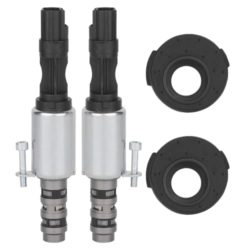 Magnetspule für Nockenwelle mit variablem Ventil, VCT-Magnetspule 8L3Z-6M280-B, kompatibel mit 2004–2010 F150 Sport Trac 3 V, 4,6 l, 5,4 l, Lincoln Navigator, Mercury Mountaineer, Schwarz, 2 Stück Magnetspule für Nockenwelle mit variablem Ventil, VCT-Magnetspule 8L3Z-6M280-B, kompatibel mit 2004–2010 F150 Sport Trac 3 V, 4,6 l, 5,4 l, Lincoln Navigator, Mercury Mountaineer, Schwarz, 2 Stück von Jtron