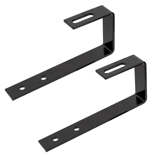 Jttxiu Dachhaken Photovoltaik Solarmodul, 2 Stk Solar Haken Befestigung für PV Anlage Dachziegel, 20cm Solarpanel Dachhaken Bitumen und Schiefer Balkonhaken Solar Balkonhalterung von Jttxiu