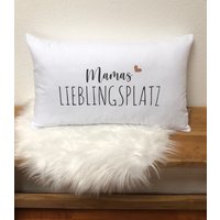 Kissen Mamas Lieblingsplatz Oder Mit Wunschnamen Personalisiert von JuArt2Werkstatt