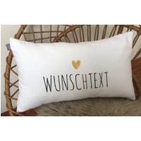 Kissen Mit "Wunschtext" von JuArt2Werkstatt
