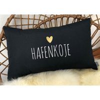 Maritimes Kissen Hafenkoje Maritimes Kissen Hafenkoje von JuArt2Werkstatt