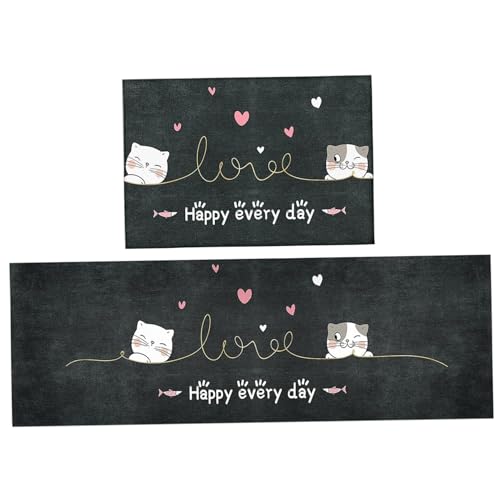 Rachlicy Küchenteppich 2pcs Saughalte Küchenbodenmatten Nicht -Schlupfbodenmatte 16x24 Zoll & 16x47 Zoll Rachlicy Küchenteppich 2pcs Saughalte Küchenbodenmatten Nicht -Schlupfbodenmatte 16x24 Zoll & 16x47 Zoll von Jualyue