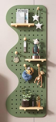 JuanNest Kreatives Stecktafel Ordnungssystem Pegboard Wand Organizer Inkl. Zubehör Werkzeugwand Individuell Erweiterbares Regalsystem Für Küche Bad Kinderzimmer Garage Werkstatt Lochwand B,W40×H120cm JuanNest Kreatives Stecktafel Ordnungssystem Pegboard Wand Organizer Inkl. Zubehör Werkzeugwand Individuell Erweiterbares Regalsystem Für Küche Bad Kinderzimmer Garage Werkstatt Lochwand B,W40×H120cm von JuanNest