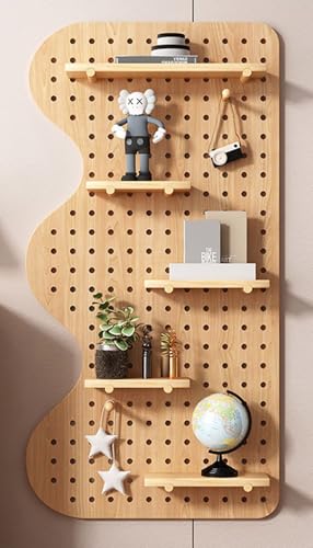 JuanNest Kreatives Stecktafel Ordnungssystem Pegboard Wand Organizer Inkl. Zubehör Werkzeugwand Individuell Erweiterbares Regalsystem Für Küche Bad Kinderzimmer Garage Werkstatt Lochwand C,W60×H120cm JuanNest Kreatives Stecktafel Ordnungssystem Pegboard Wand Organizer Inkl. Zubehör Werkzeugwand Individuell Erweiterbares Regalsystem Für Küche Bad Kinderzimmer Garage Werkstatt Lochwand C,W60×H120cm von JuanNest