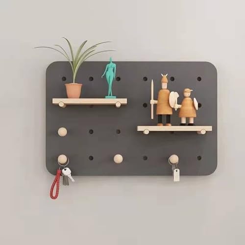 JuanNest Sicherungskasten Abdeckung Schrank Multifunktionaler Dekorativer Stromkastendeckel Holzregal for Verstecken Heimdekoration, Stromzähler Box Moderne Flip-Cover, C,40×25cm von JuanNest