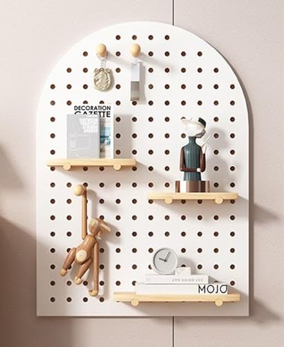 JuanNest Stecktafel Wand Organizer,Stecktafel Mit Zubehör,Pegboard,Holzwerkzeug-Aufbewahrungsregal Für Raumaufbewahrung,Organisation Und Dekoration,Freie Kombination,Einfache Installation B,W40×H60cm JuanNest Stecktafel Wand Organizer,Stecktafel Mit Zubehör,Pegboard,Holzwerkzeug-Aufbewahrungsregal Für Raumaufbewahrung,Organisation Und Dekoration,Freie Kombination,Einfache Installation B,W40×H60cm von JuanNest