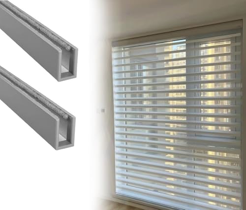 JuanNest U-Kanal-Lichtblockierende Verdunkelungsstreifen Auf Beiden Seiten Der Jalousien,Verdunkelungsprofil Für Rollos,Lange Vorhang-/Rollo-/Fensterrollos-Lückenblocker Schlafzimmer A-2pcs,79"/201cm JuanNest U-Kanal-Lichtblockierende Verdunkelungsstreifen Auf Beiden Seiten Der Jalousien,Verdunkelungsprofil Für Rollos,Lange Vorhang-/Rollo-/Fensterrollos-Lückenblocker Schlafzimmer A-2pcs,79"/201cm von JuanNest