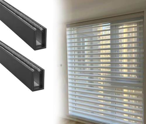 JuanNest U-Kanal-Lichtblockierende Verdunkelungsstreifen Auf Beiden Seiten Der Jalousien,Verdunkelungsprofil Für Rollos,Lange Vorhang-/Rollo-/Fensterrollos-Lückenblocker Schlafzimmer B-2pcs,79"/201cm JuanNest U-Kanal-Lichtblockierende Verdunkelungsstreifen Auf Beiden Seiten Der Jalousien,Verdunkelungsprofil Für Rollos,Lange Vorhang-/Rollo-/Fensterrollos-Lückenblocker Schlafzimmer B-2pcs,79"/201cm von JuanNest