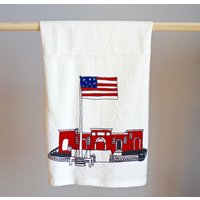 Maryland Geschirrtuch. Fort Mchenry Baltimore Illustration. Perfekte Housewarminggeschenk Für Ihre Md Geschichte Buff von Juanitas