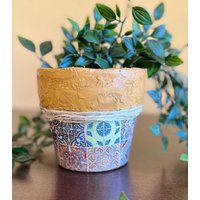 Blumentopf Big Azulejos von JuanitasPrettyThings