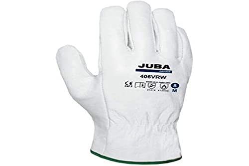 Juba B406 Vrw/9 Handschuhe aus Narbenleder, Natur von Juba