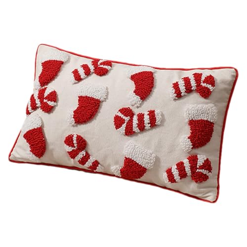 Jubepk Bedroom Christmas Pillows | Winter Pillowcase Covers | Festive Pillow Covers | Handmade Holiday Pillows with Their Handmade Winter Tree Designs for Seasonal Decorating von Jubepk