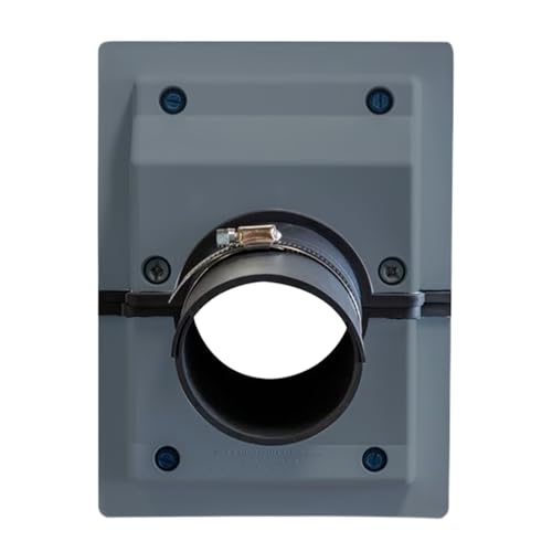 Jubepk HVAC Wanddurchführungs Abdeckung Set - Isolierband für AC Leitungen im Außenbereich - Zubehör für Mini-Split Systeme Techniker Installateure Heimwerker von Jubepk