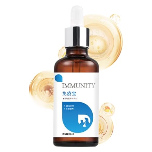 Jubepk Hund Nahrungsergänzungsmittel Für Verdauung - 30 ml Welpen Immunsystem Stärkung Tropfen | Gastrointestinal Gesundheit Tropfen für Tierliebhaber Adoptierende Züchter Tierarzt Praxis Jubepk Hund Nahrungsergänzungsmittel Für Verdauung - 30 ml Welpen Immunsystem Stärkung Tropfen | Gastrointestinal Gesundheit Tropfen für Tierliebhaber Adoptierende Züchter Tierarzt Praxis von Jubepk