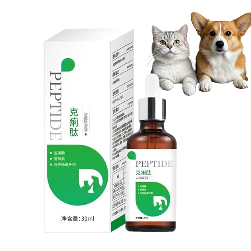 Jubepk Hunde Nahrungsergänzungsmittel für Verdauung - 30 ml Welpen Immunsystem Stärkung Tropfen - Natürliche Darmgesundheit Ergänzungen für Hunde Katzen und Welpen für tägliche Routine Züchter Jubepk Hunde Nahrungsergänzungsmittel für Verdauung - 30 ml Welpen Immunsystem Stärkung Tropfen - Natürliche Darmgesundheit Ergänzungen für Hunde Katzen und Welpen für tägliche Routine Züchter von Jubepk