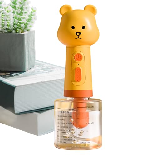 Jubepk Hunde Shampoo Sprayer, Hundefutter - Frother Seifenspender Schaummaschine | Wiederaufladbare Haustierversorgungen Bären Dinosaurierreinigungswerkzeuge, Hunde- und Katzenbadezubehör von Jubepk