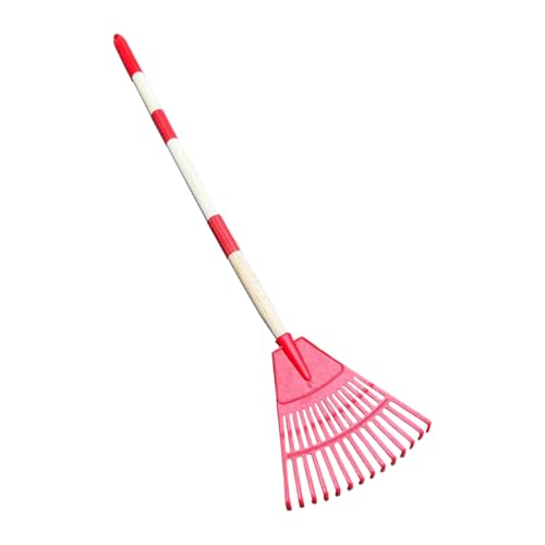 Jubepk Laubrechen Für Rasen 14-Zinken | Abnehmbarer Grassammler - Mit Ergonomischem Griff Für Garten Landschaft Camping Outdoor Rasen von Jubepk
