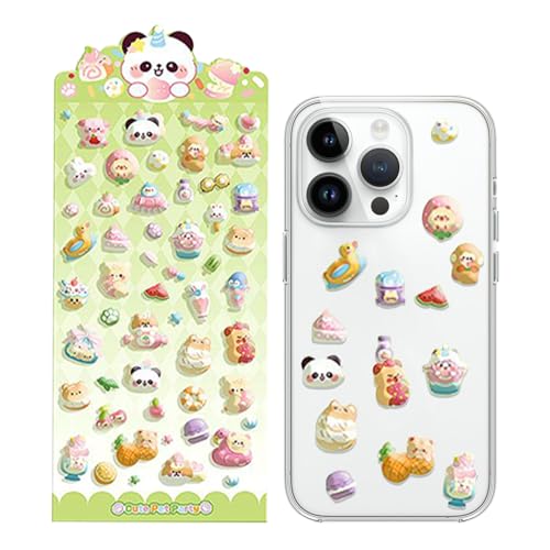 Jubepk Sticker | Kleine Cartoon Aufkleber - Notizbuch Blätter Deko Für Handy Journaling Weihnachten Schule Mädchen Kinder Party Laptop Halloween von Jubepk