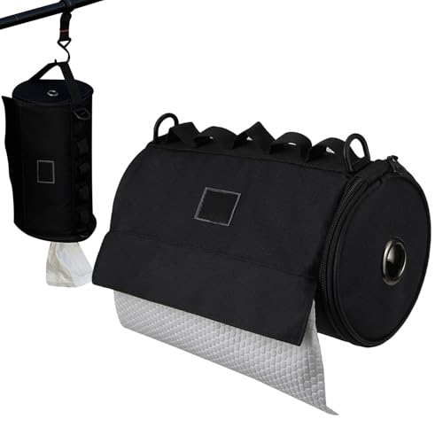 Papierhandtuch-Reisetasche, tragbarer Geschirrtuchhalter, Rollenpapier-Aufbewahrungskoffer, faltbare Papierhandtuchabdeckung, praktische Aufbewahrungstasche, Outdoor-Papierhandtuchträger, einfach von Jubepk