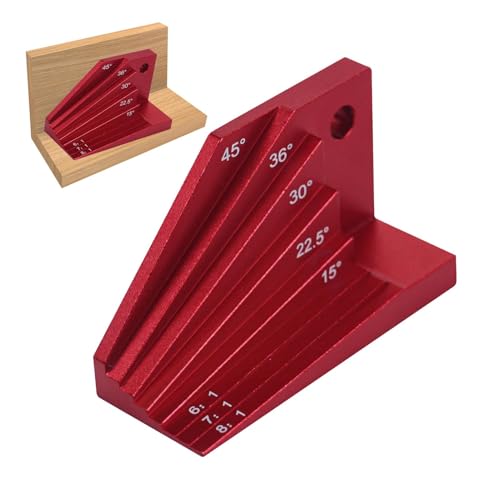 Woodpeckers Bevel Block, Angle Finder Tool, Precision Angle Blocks, Aluminum Angle Setup, Bevel Block Setup, Construction Angle Finder, Measuring Angle Tool, Woodpecker Precision Block von Jubepk